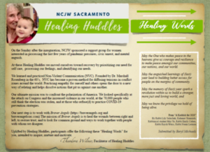 Healing Huddles Document cover image