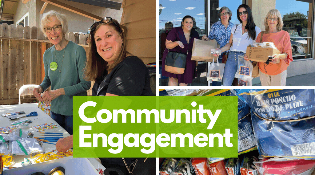 photo slideshow of ncjw sacramento members performing community engagement, advocacy programs