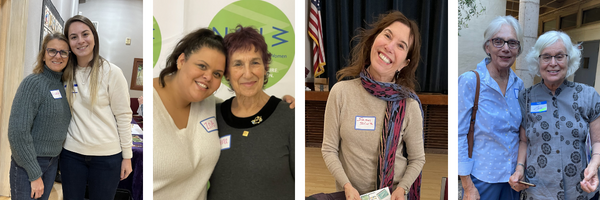 photo collage of NCJW Sacramento members smiling